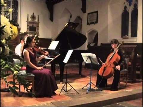 Fanny Mendelssohn - Trio in D minor, Op. 11 (D. Grimwood, N. Rashidova. S. Oliver)