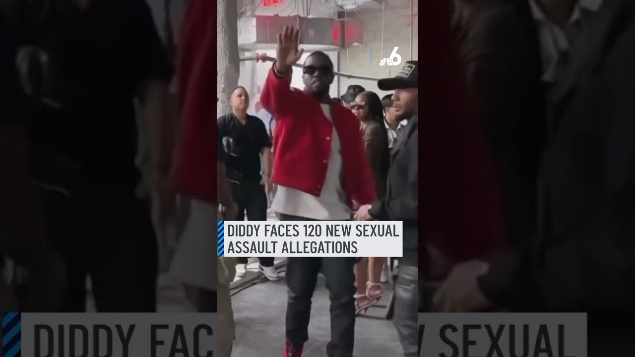 #diddy facing 120 new sexual assault allegations