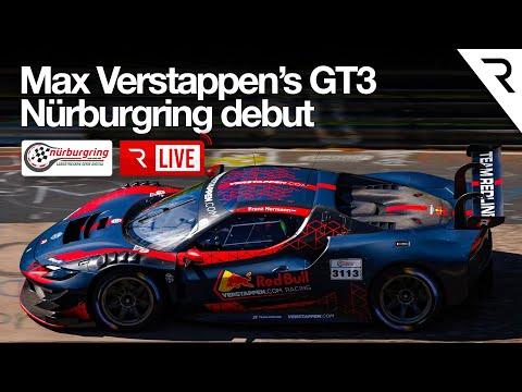 LIVE - Max Verstappen GT3 Nürburgring Debut - NLS Race 9