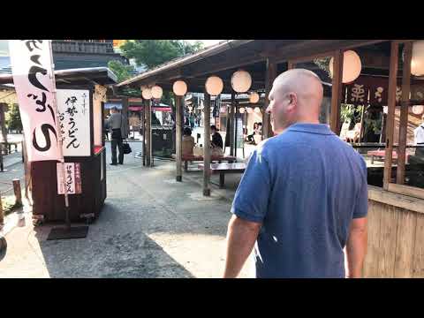 Visit sacred Ise Jingu Shrine and explore traditional streets and shops in Okage Yokocho.