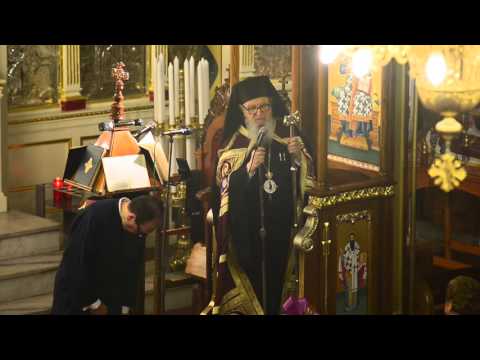 The Service of The Bridegroom on Holy Tuesday Officiated by H.E. Archbishop Demetrios of America.