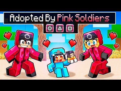 Adopted By PINK SOLDIERS In Squid Game!