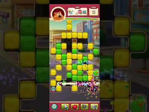 Toon blast Level 6398 1 dice 3 stars