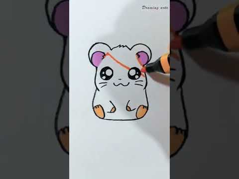 Hamtaro drawing #shorts
