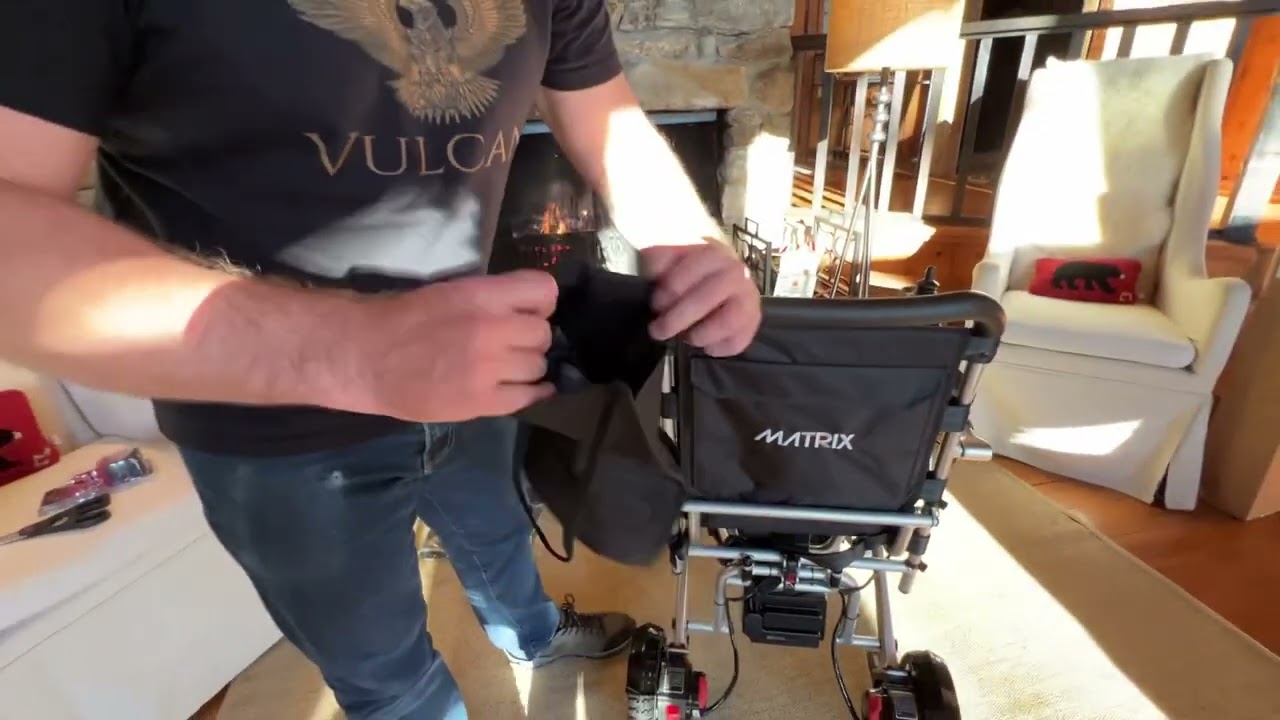 How to attach the oxygen tank holder to your matrix wheelchair