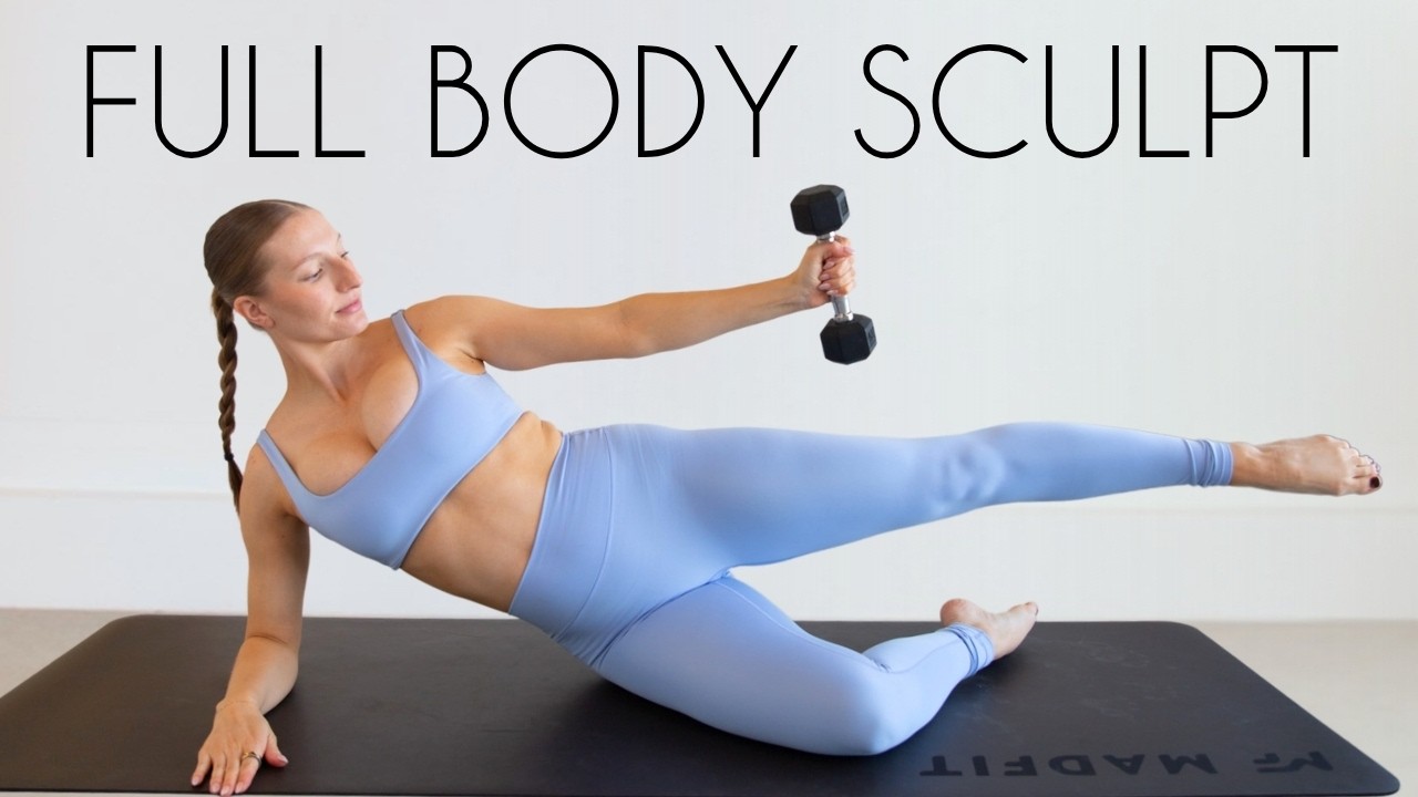 15 Min Full Body Sculpt Workout | Pilates Style & Pregnancy Friendly