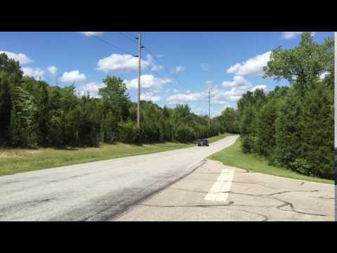 2014 mustang v6 roush axle back exhaust driveby
