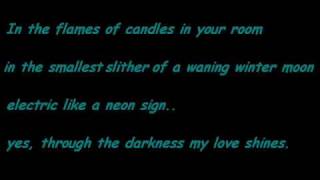 Tiger Army: Throught he Darkness with lyrics