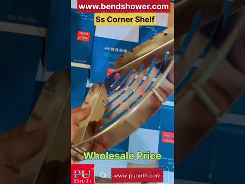 Stainless Steel 10 Inch SS Corner Shelf