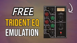 Video thumbnail for FREE Trident EQ Emulation ⎮ This Sounds So Good ⎮ Tested On Vocal & Guitar ⎮ Analog Obsession TREQ by Zany Pro