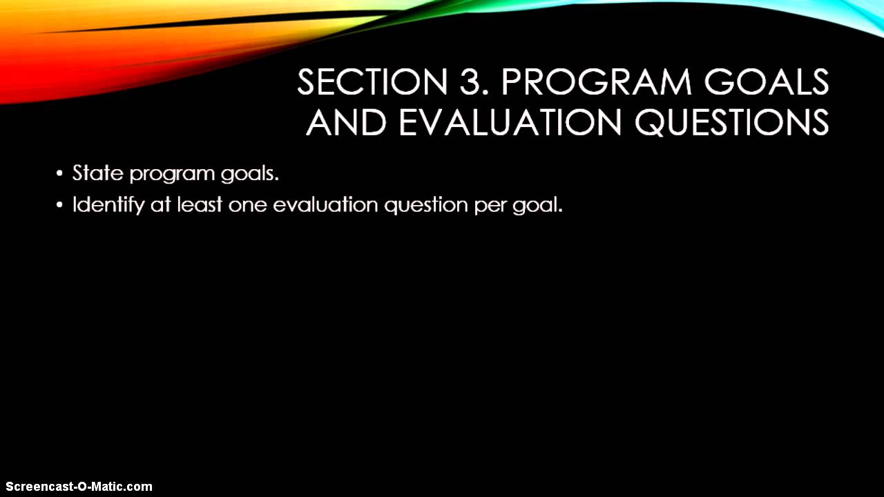 ETEC 5790 - Technology Program Evaluation Plan