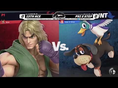 Quarantainment 16 Winnser Semis - 13th Ace (Ken) Vs. PSI 2 STEP (Duck Hunt, Ness) - SSBU