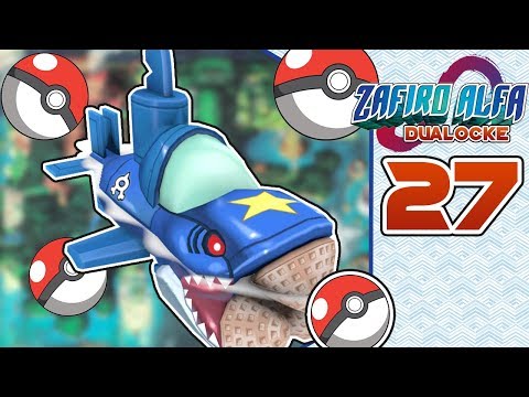 Pokemon Zafiro Alfa DUALOCKE Ep.27 - BASE AQUA