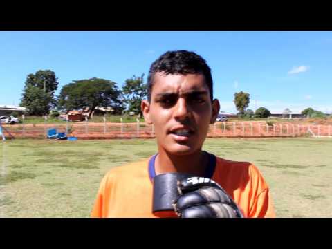 Final da primeira Copa Diamante de futebol.