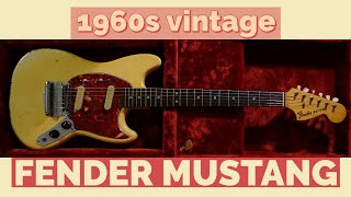 Video thumbnail for 1960s vintage Fender Mustang: not every Mustang sounds like this by Ronan Conroy