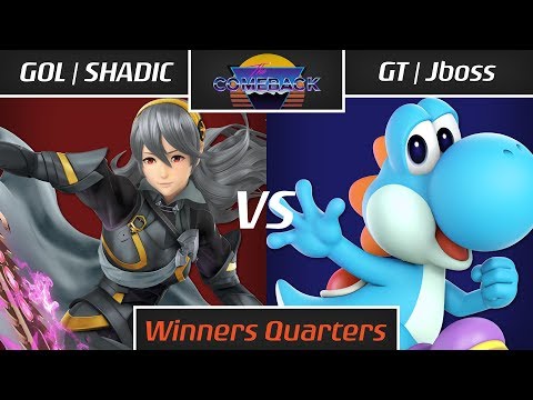 GOL | SHADIC (Corrin) vs GT | Jboss (Yoshi) - Winners Quarters - The Comeback 35