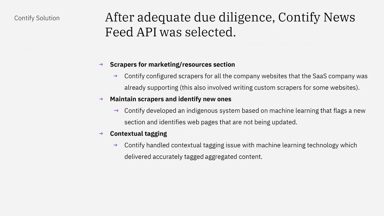 Contify News API tutorial
