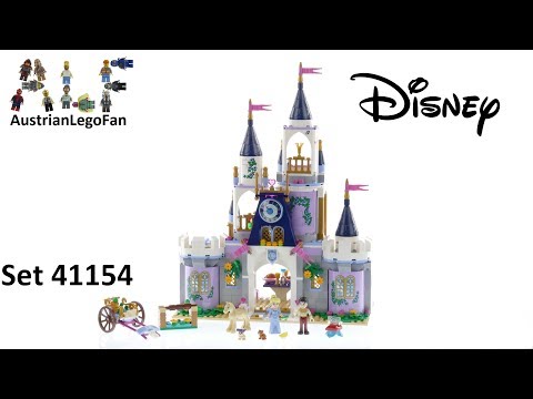 Vidéo LEGO Disney 41154 : Le palais des rêves de Cendrillon