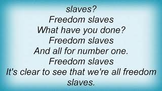 Tesla - Freedom Slaves Lyrics