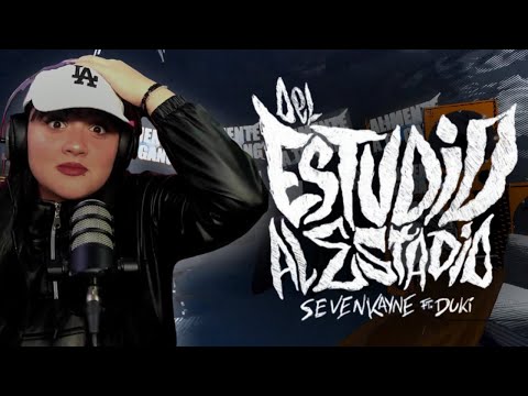 REACCION A Seven Kayne, Duki - DEL ESTUDIO AL ESTADIO (Visualizer)