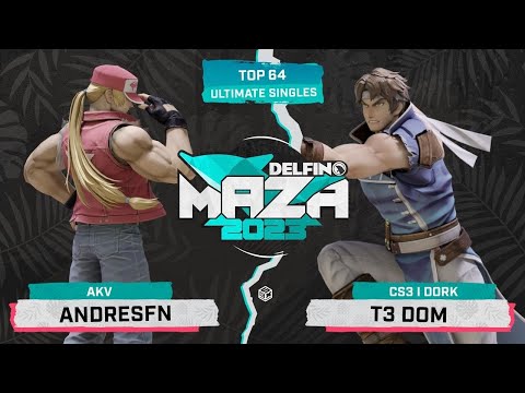 Delfino Maza 2023 [ESP] - Top 64 W - AndresFN (Terry) Vs. T3 Dom (Richter) - Smash Ultimate