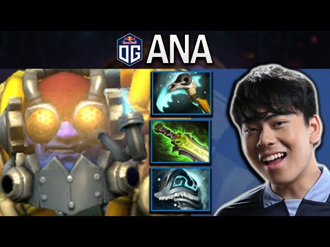 OG.ANA SMURF TINKER WITH 21 KILLS & VYSE-SHIVAS - DOTA 2 7.31 GAMEPLAY