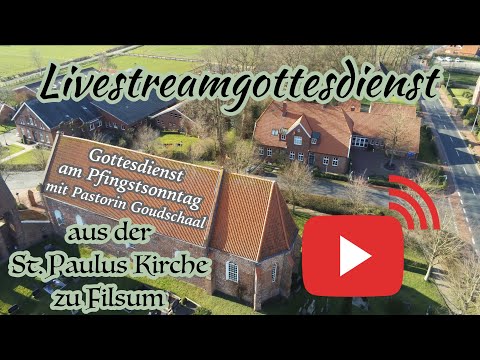 Aufstellungsgottesdienst mit Pastorin Ulrike Goudschaal am Pfingstsonntag 23.05.2021