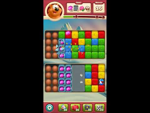 Toon Blast Level 2392 - NO BOOSTERS 🐻🐺🐱 | SKILLGAMING ✔️