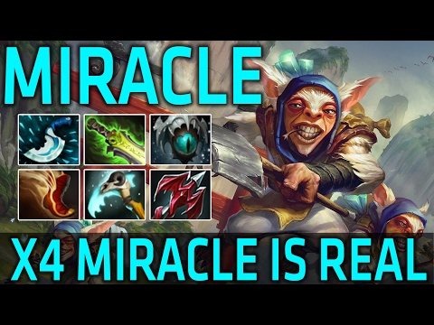 Dota 2 Miracle [Meepo] - X4 Miracle is Real   Dota 2 Highlights