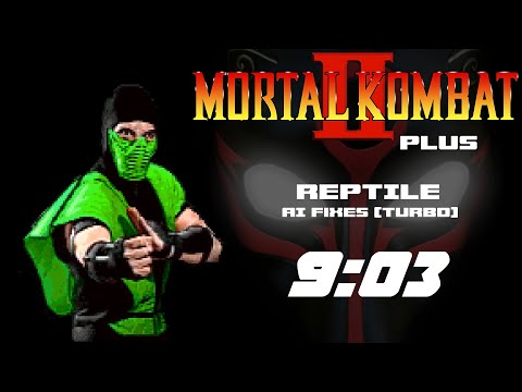 Mortal Kombat II Plus Beta II (Rom Hack) - Speedrun - Turbo - Reptile - 9:03 [WR]