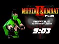 Mortal Kombat II Plus Beta II Rom Hack Speedrun Turbo Reptile 9 03 WR