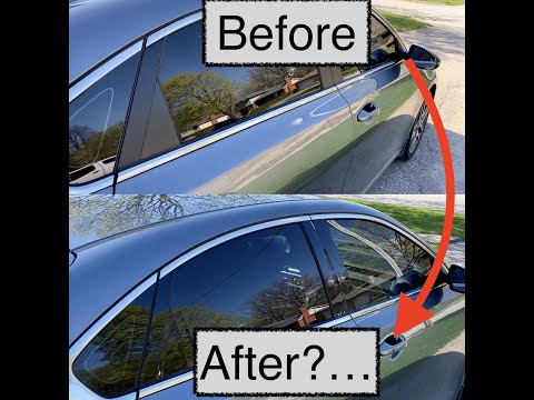 Glossy Black Door Pillars in 5 Min | 2019 Kia Forte