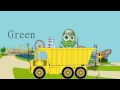 GARBAGE TRUCK For Children Learn Colors Colors Song For Children By JeannetChannel
