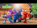 Plaza Sésamo Plaza Sésamo El Misterio De Las Fotos Con Elmo Y Los Meka Builders Meka Builders
