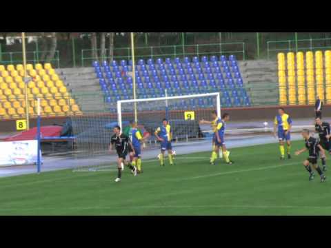 Bramki w meczu Elana Toruń - Bytovia Bytów