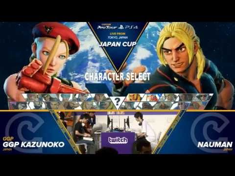 SFV: GGP Kazunoko vs Nauman - Japan Cup 2016 Top 64 - CPT 2016