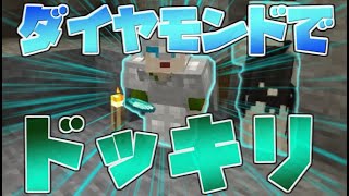 【マイクラ】ダイヤ大量に隠し持ってるドッキリw w w Part3【糞餓鬼くらふと】