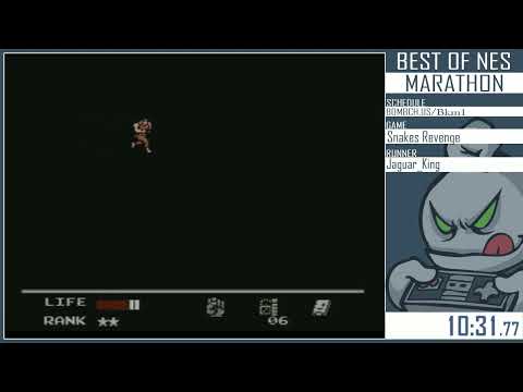 Best of NES Marathon 2015 - Snake´s Revenge