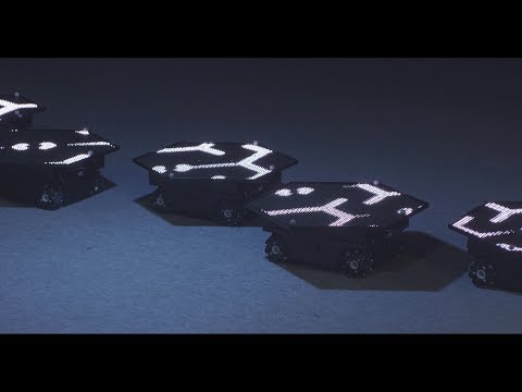 Swarm Arena by NTT and Ars Electronica Futurelab