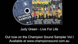 Judy Green   Live For Life