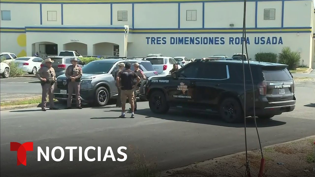 Realizan redadas en al menos cinco tiendas de ropa usada en McAllen, Texas | Noticias Telemundo