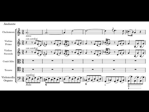 J.D Zelenka - Recordare. {From Requiem in D Major, ZWV 46.} w/ score.