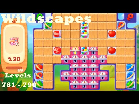 Wildscapes Level 781 - 790 HD Walkthrough | Gameplay | 3 - match game | ios | android | pc | app