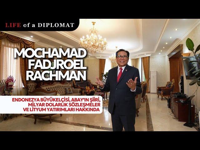 Endonezya büyükelçisi, Abay’ın şiiri, milyar dolarlık sözleşmeler ve lityum yatırımları hakkında