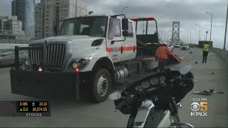 Motorcycle Rider Killed In Bay Bridge Crash During CHP Chase