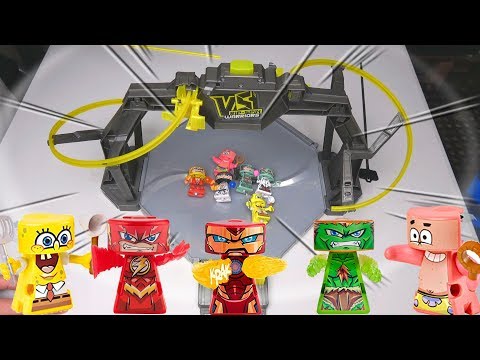 OMG THESE ARE LIKE EPIC AVATAR BEYBLADE BURST TOYS (VS RIP SPIN WARRIORS)