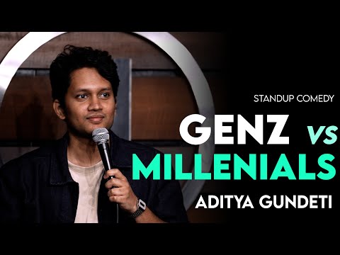 GenZ vs. Millenials | Standup Comedy  2025 by Aditya Gundeti