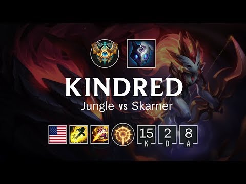 Kindred Jungle vs Skarner - NA Challenger Patch 8.19