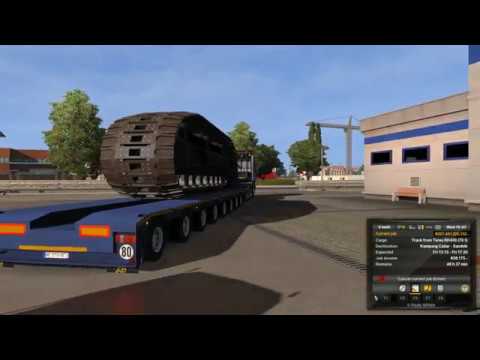 Scania R730 8X4 ETS 2 Lyon To Indonesia 70 Tonnes Cargo
