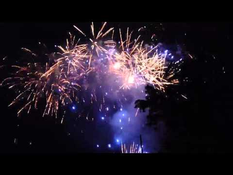 Fireworks at Pirone Memorial Field, Ayer, Massachusetts